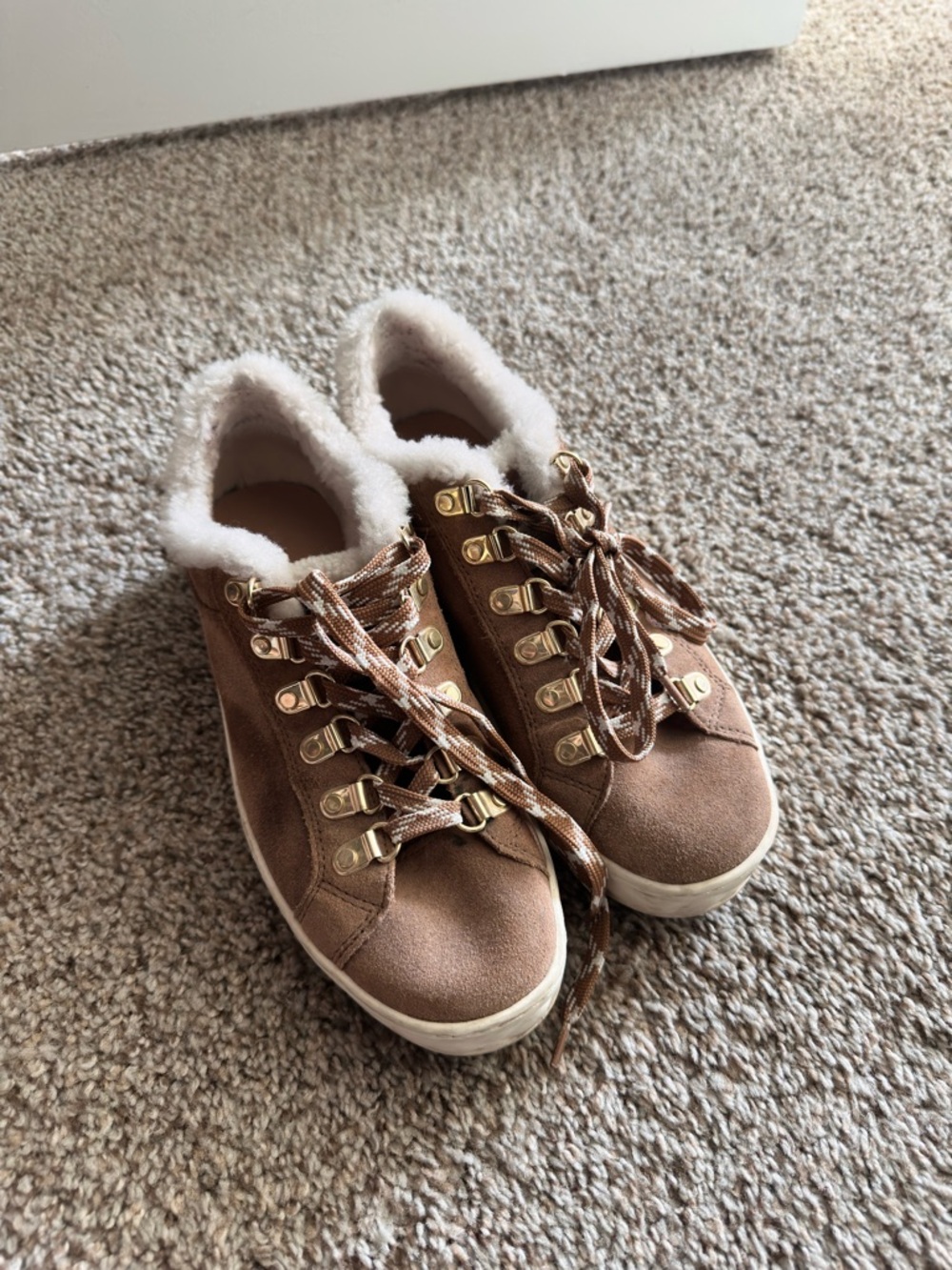 Zara suede sneakers